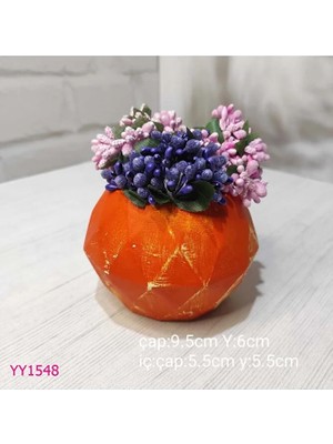 Yoyomold YY1548-GEOMETRIK Saksı Silikon Kalıp