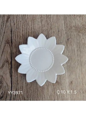 Yoyomold YY3971 Ayçiçeği Tabak Silikon Kalıp