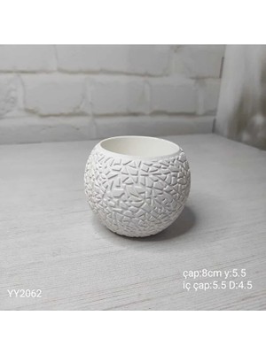 Yoyomold YY2062 Kırıklı Saksı Silikon Kalıp