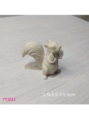Yoyomold YY1011-KOZALAK Tutan Sincap Silikon Kalıp