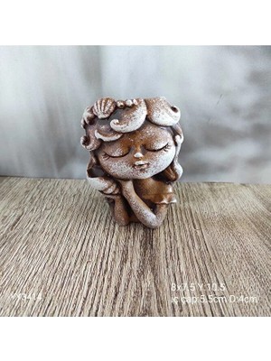 Yoyomold Sukulent Saksı Kız Deniz Kabuklu Silikon Kalıp