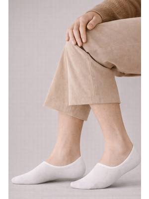 Silikon Destekli Erkek Babet Çorap