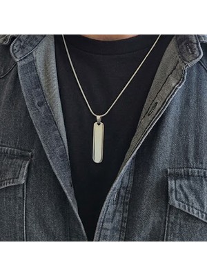 Pigado 316L Paslanmaz Çelik Erkek Kolye 52 cm