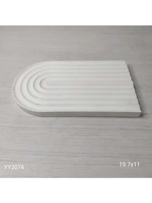 Yoyomold YY2074 Çizgili Sunumluk 19.7 cm Silikon Kalıp