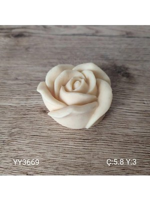 Yoyomold YY3669 - Gül Mum Dağitmalik - Silikon Kalip, YY3669, Silikon Kalip Tüm Modeller