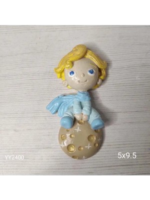 Yoyomold YY2400 Ay Üzerinde Oturan Küçük Prens Silikon Kalıp