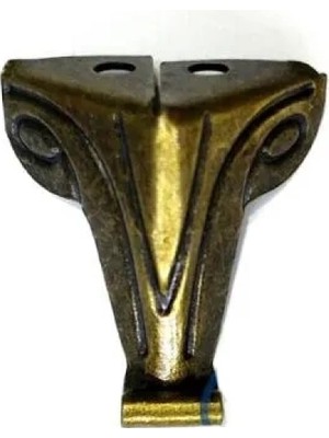 Marsilyan Moda Sac Sandık Ayağı, Kutu Ayak 2,5 cm - Antik, 100 Adet