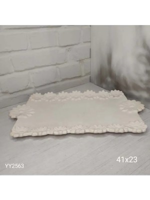 Yoyomold YY2563 Papatyalı Tepsi Silikon Kalıp
