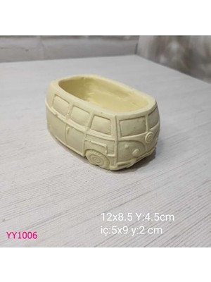 Yoyomold YY1006-MINIBÜS Saksı Silikon Kalıp