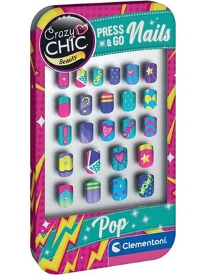 Renklime 18895 Crazy Chic - Tak Git Tırnaklar - Pop