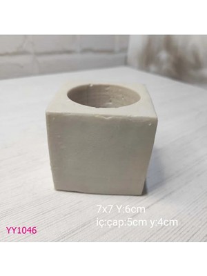 Yoyomold YY1046-KARE Saksı Silikon Kalıp