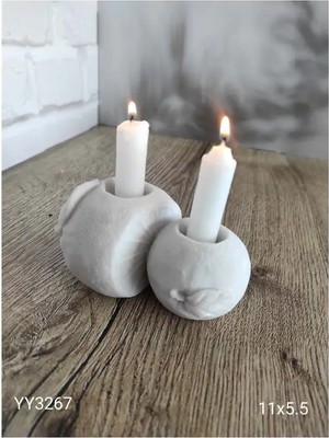 Yoyomold YY3267 Meyveli 2li Mumluk Portakal Silikon Kalıp