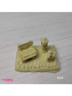 Yoyomold YY0895-AVLU Üzerinde Oturak Lamba Silikon Kalıp