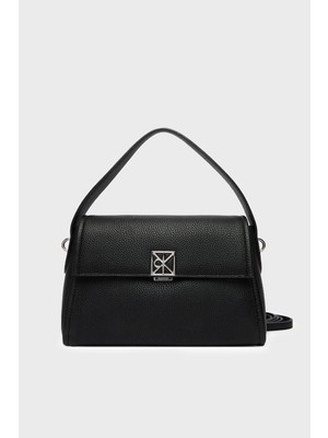 Calvin Klein Logolu Çıkarılabilir Askılı Çanta LV04F3425GUB1 Bayan Çanta LV04F3425G Ub1