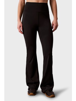 Calvin Klein Flare Fit Yüksek Bel Geniş Paça Sport Tayt LVGWS6L648UB1 Bayan Tayt LVGWS6L648 Ub1