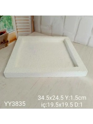 Yoyomold YY3835 Kare Büyük Sunumluk