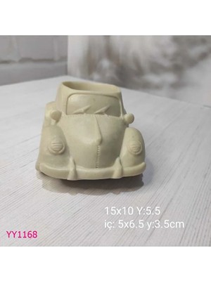 Yoyomold YY1168-ARABA Saksı Önü Sivri Silikon Kalıp