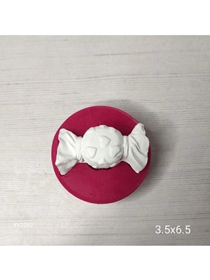 Yoyomold YY2283 Bayram Şekeri Kalp Desenli Silikon Kalıp