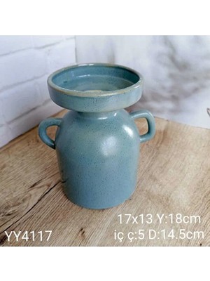 Yoyomold YY4117 Vazo 2 Tutamaklı Silikon Kalıp
