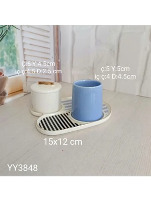 Yoyomold YY3848 - U Şeklinde Sunumluk Ikili Fincan - Silikon Kalip, YY3848, Silikon Kalip Tüm Modeller