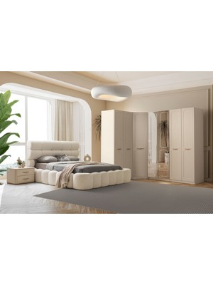 Doressa Ravon Köşe Yatak Odası Takımı