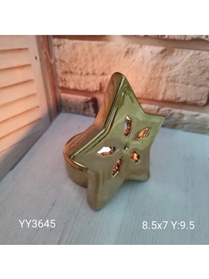 Yoyomold Gold Mumluk Yıldız Silikon Kalıp