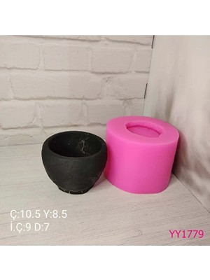 Yoyomold YY1779-SAKSI Yaprak Desenli Silikon Kalıp