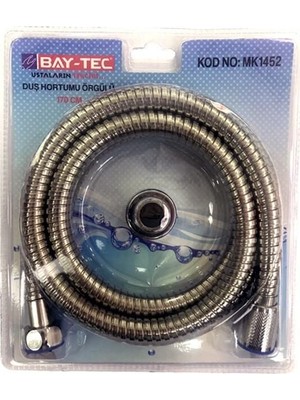 Bay-Tec Duş Hortumu Örgülü 170 cm MK1452 Baytec