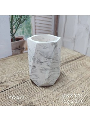 Yoyomold Kalemlik Diş Fırçalık Saksı Silikon Kalıp