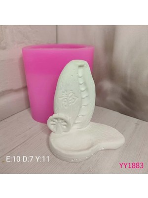 Yoyomold YY1883-ÇAPALI Geri Akış Tütsü Silikon Kalıp