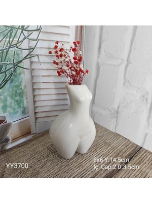 Yoyomold Soyut Kadın Vazo Silikon Kalıp