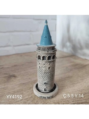 Yoyomold YY4192 Galata Kulesi 14CM - Silikon Kalıp