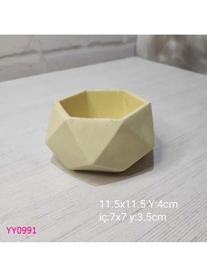 YOYOMOLD YY0991 Geometrik Saksı Silikon Kalıp