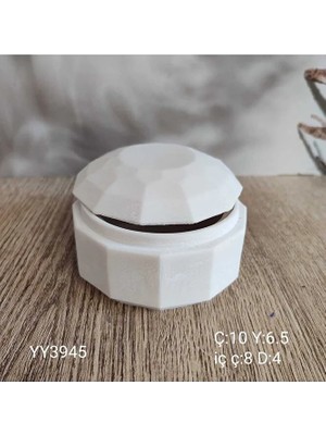 Yoyomold YY3945 Geometrik Kapaklı Takı Kutusu Silikon Kalıp