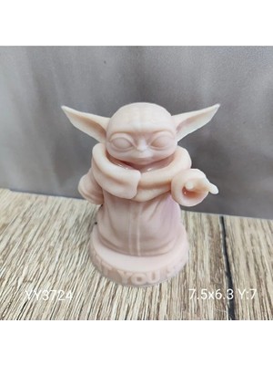 Yoyomold YY3724 - Yoda Star Wars - Biblo - Silikon Kalip, YY3724, Silikon Kalip Tüm Modeller