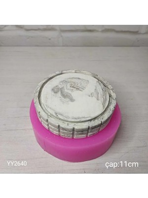 Yoyomold YY2640 Kar Küresi Tabanı Silikon Kalıp