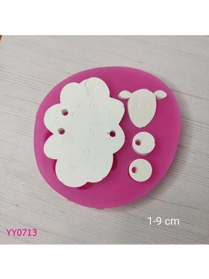 YOYOMOLD YY0713 Parçalı Koyun Seti Silikon Kalıp