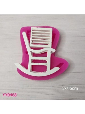 YOYOMOLD YY0468 Minyatür Sallanan Sandalye Silikon Kalıp