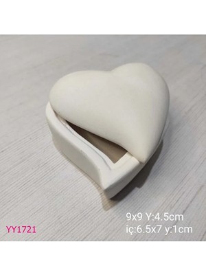 Yoyomold YY1721-KALPLI Kapaklı Takı Kutusu Silikon Kalıp