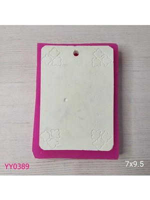 YOYOMOLD YY0389 Bulut Desenli Dikdörtgen Çerçeve Silikon Kalıp