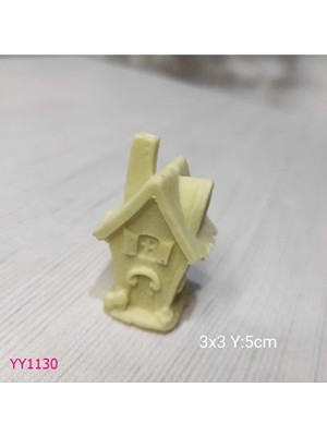 Yoyomold YY1130-UZUN Bacalı Üçgen Çatılı Ev Silikon Kalıp
