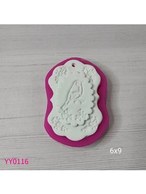 YOYOMOLD YY0116 Kuş ve Çiçek Desenli Silikon Kalıp
