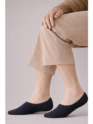 Silikon Destekli Erkek Babet Çorap