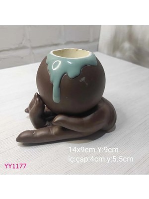 Yoyomold El Şeklinde Saksı Silikon Kalıp El Yapımı Dekoratif Saksı Tasarımları Için Hediye Seçeneği!