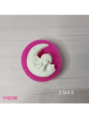 YOYOMOLD YY0296 Ay Üzerinde Erkek Çocuk Silikon Kalıp