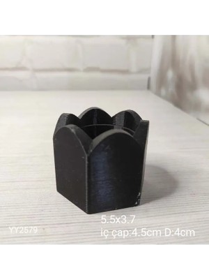 Yoyomold YY2579 Çiçek Kenarlı Saksı Silikon Kalıp