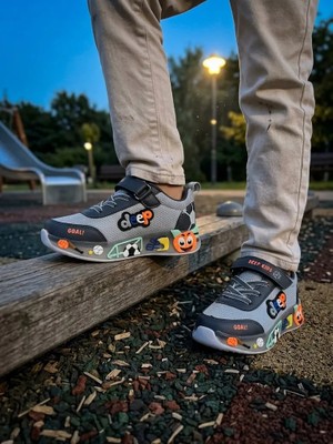 Foopi Goal Cırtlı-Lastikli Erkek Spor Ayakkabı 31-35