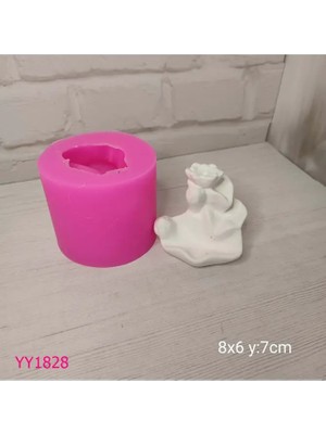 Yoyomold YY1828-GERI Akış Tütsü Küçük Iki Inişli Silikon Kalıp