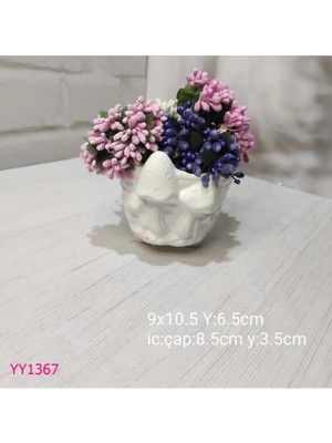 Yoyomold Mantar Saksı Silikon Kalıp – Doğal ve Sevimli Dekoratif Hediye!, YY1367, Silikon Kalip Tüm Modeller