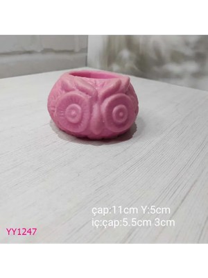 Yoyomold YY1247-BAYKUŞ Saksı Silikon Kalıp